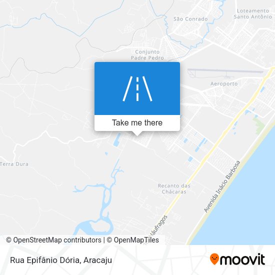 Rua Epifânio Dória map