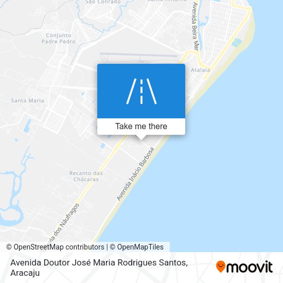 Avenida Doutor José Maria Rodrigues Santos map