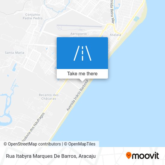 Rua Itabyra Marques De Barros map