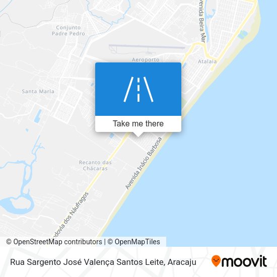 Rua Sargento José Valença Santos Leite map
