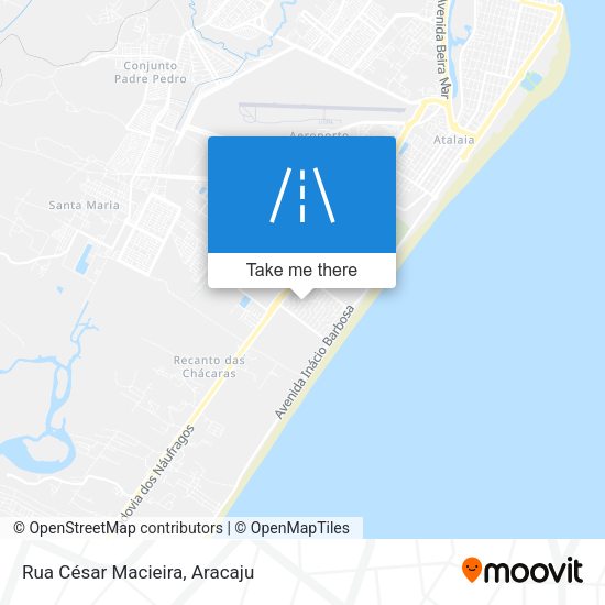 Rua César Macieira map