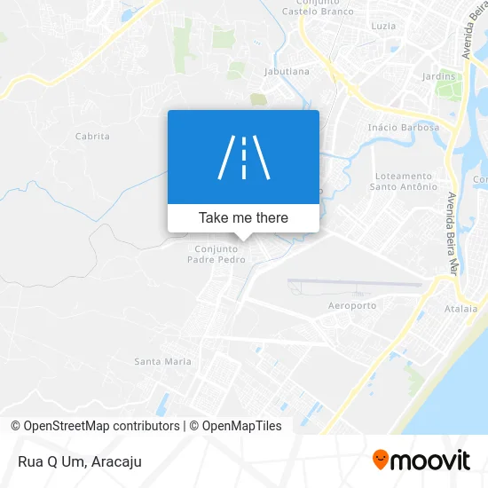 Rua Q Um map