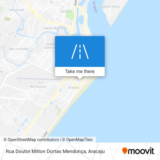 Rua Doutor Milton Dortas Mendonça map