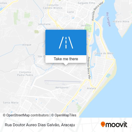 Rua Doutor Aureo Dias Galvão map