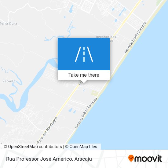 Rua Professor José Américo map
