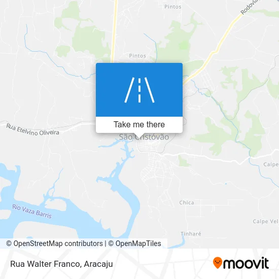 Rua Walter Franco map