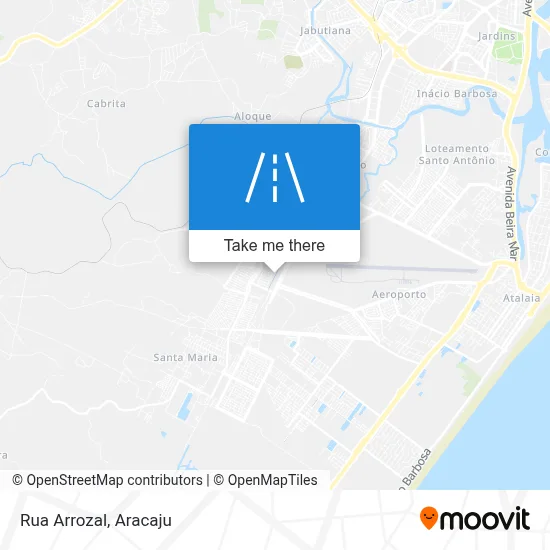 Rua Arrozal map