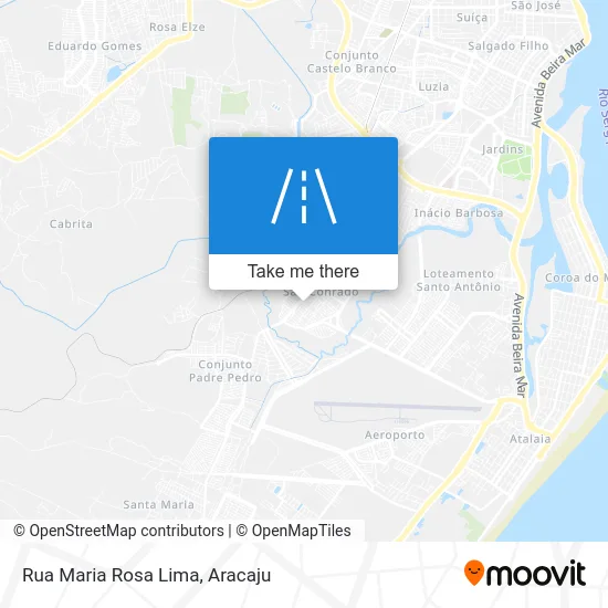 Rua Maria Rosa Lima map