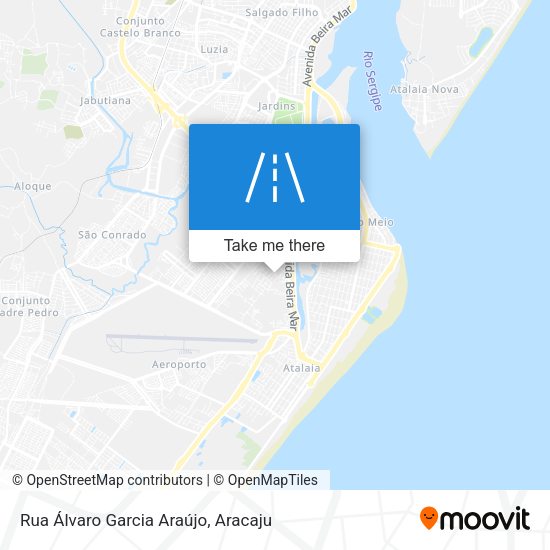 Rua Álvaro Garcia Araújo map