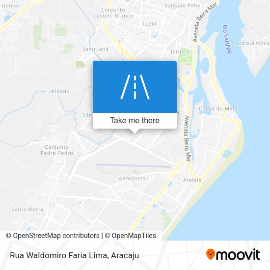 Rua Waldomiro Faria Lima map