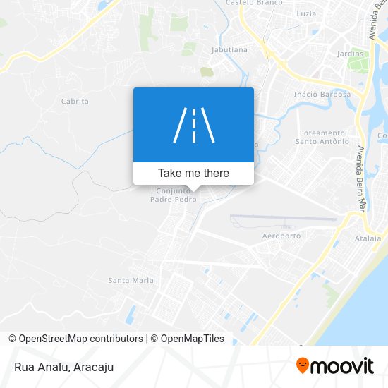 Rua Analu map