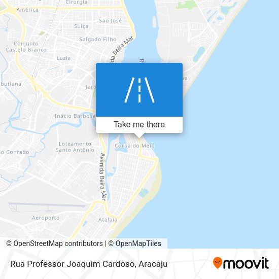 Rua Professor Joaquim Cardoso map