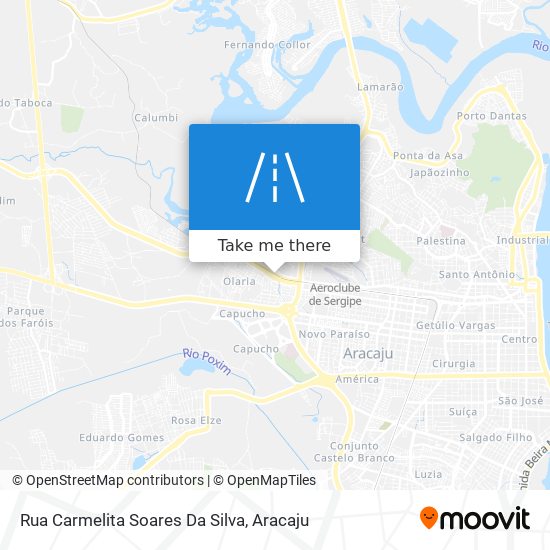 Rua Carmelita Soares Da Silva map