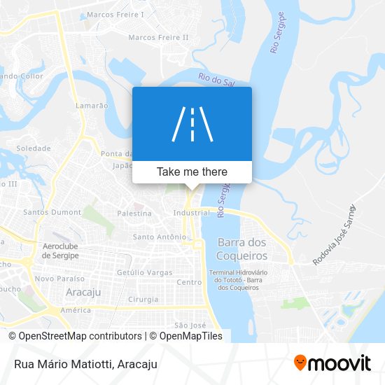 Rua Mário Matiotti map