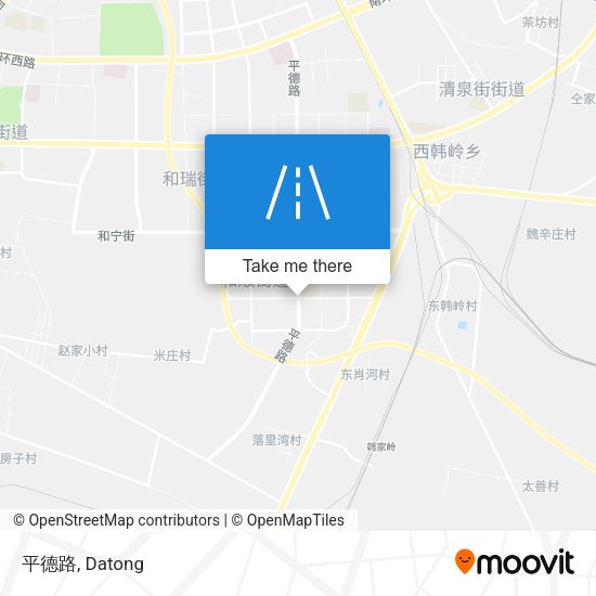 平德路 map