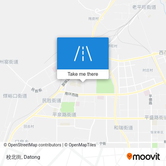 校北街 map