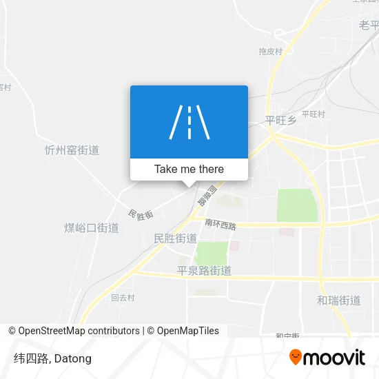 纬四路 map