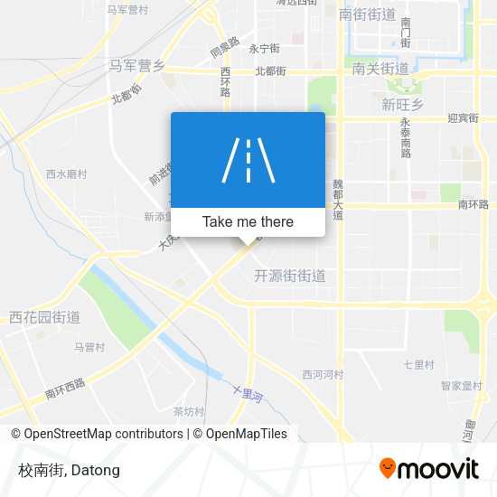 校南街 map