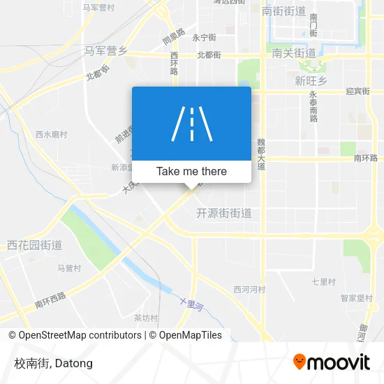 校南街 map