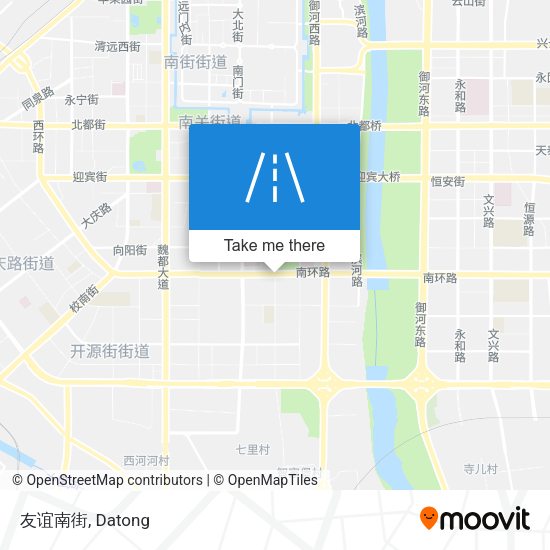 友谊南街 map