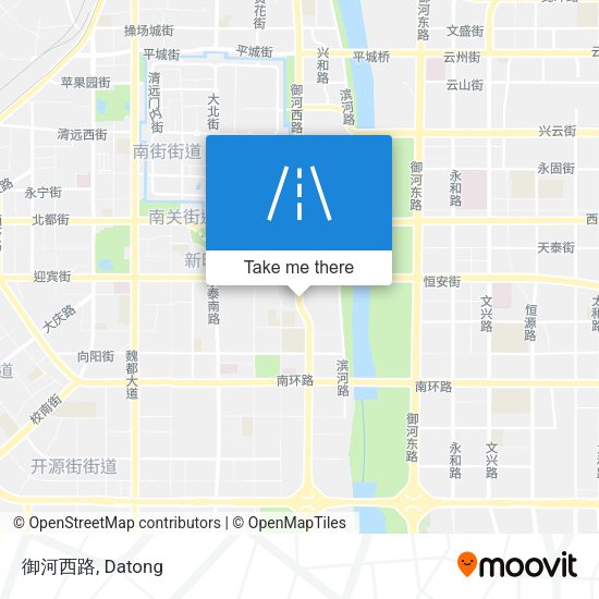 御河西路 map