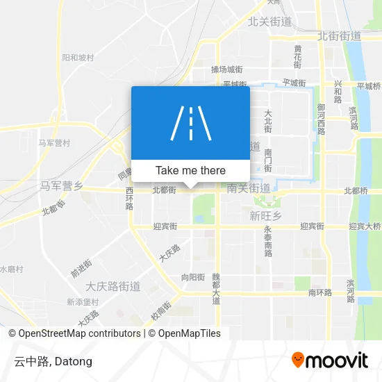 云中路 map