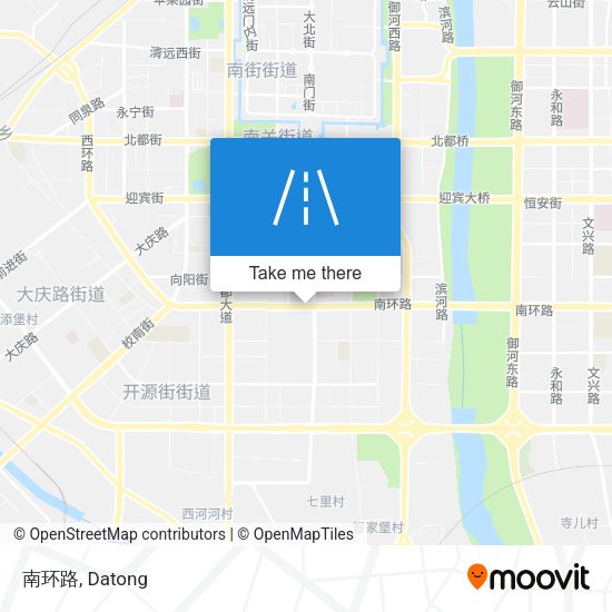 南环路 map