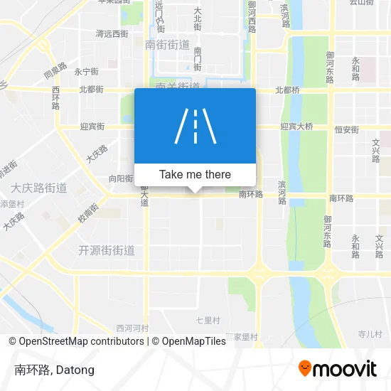南环路 map