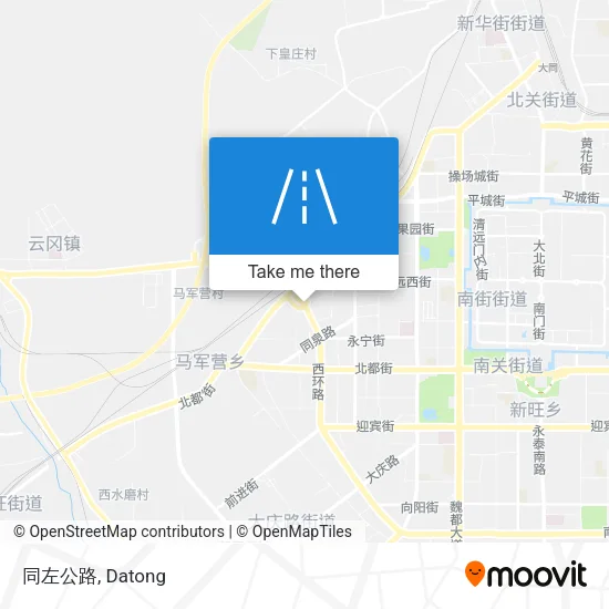 同左公路 map