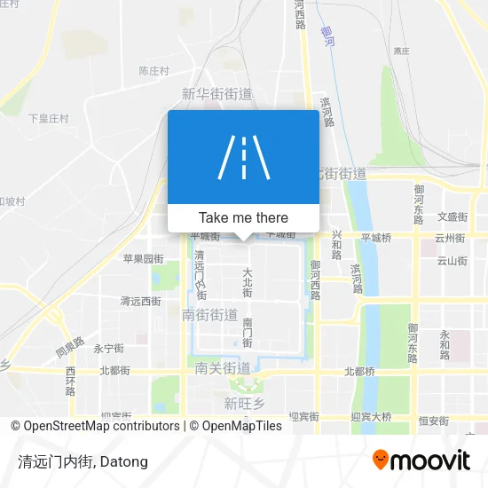 清远门内街 map