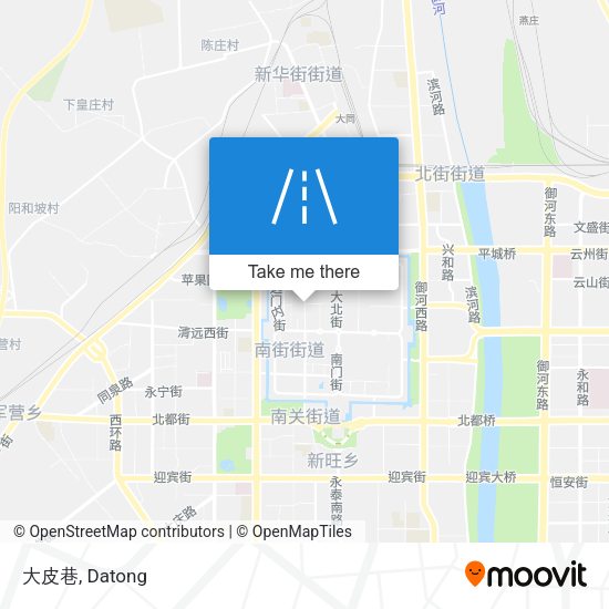 大皮巷 map