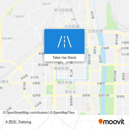 大西街 map