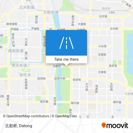 北都桥 map
