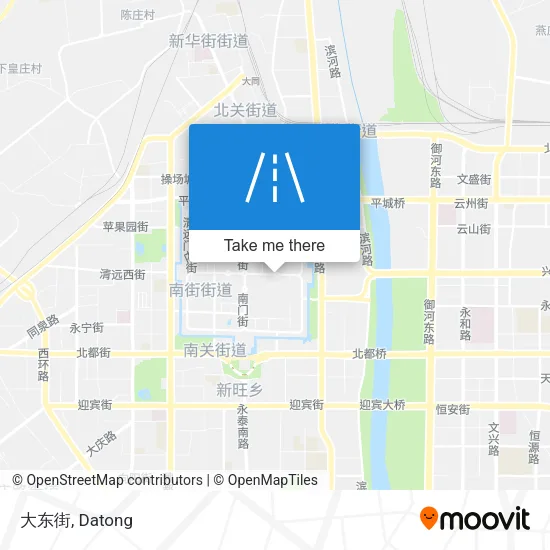 大东街 map