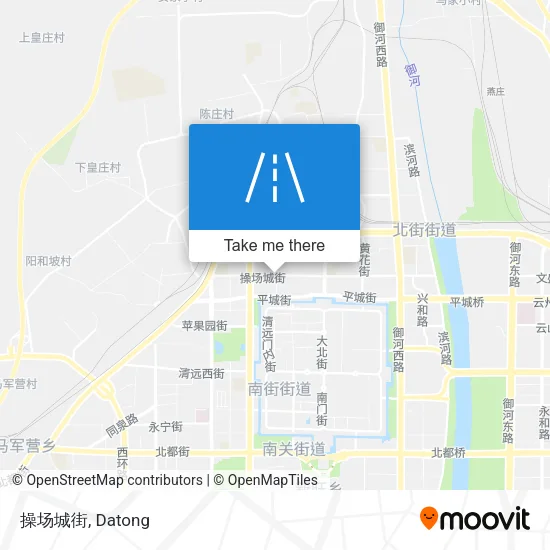 操场城街 map