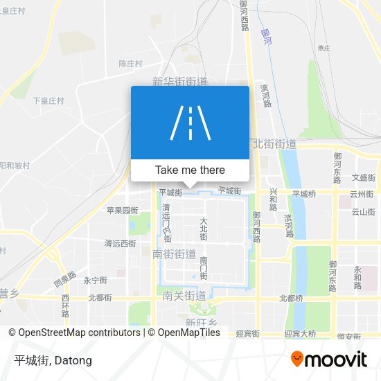 平城街 map