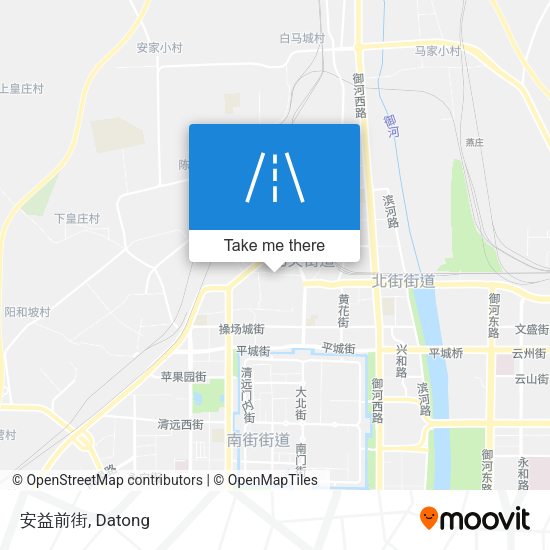 安益前街 map