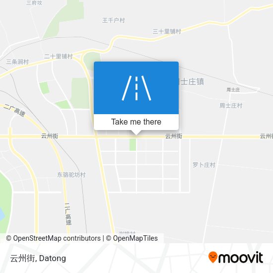 云州街 map