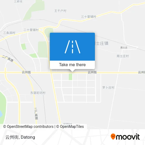 云州街 map