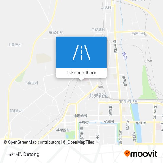局西街 map