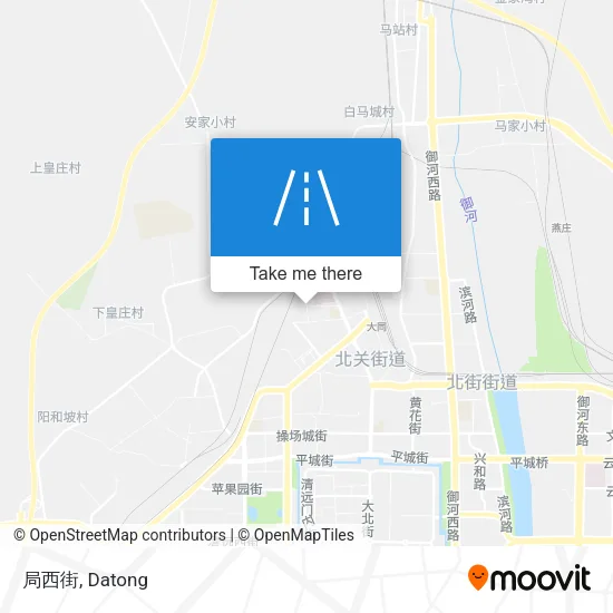 局西街 map