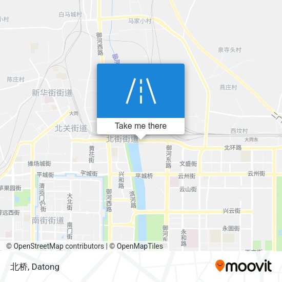 北桥 map