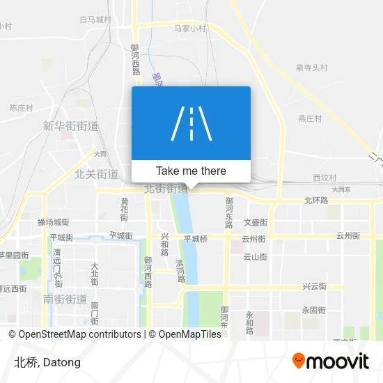 北桥 map
