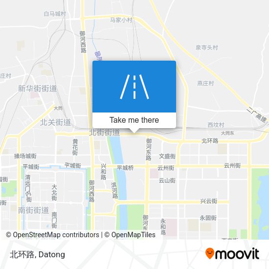 北环路 map