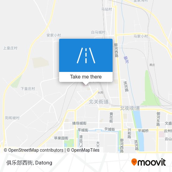 俱乐部西街 map