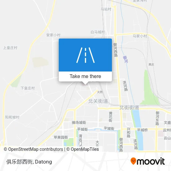 俱乐部西街 map