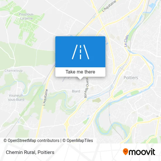 Chemin Rural map