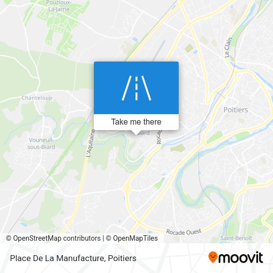 Place De La Manufacture map
