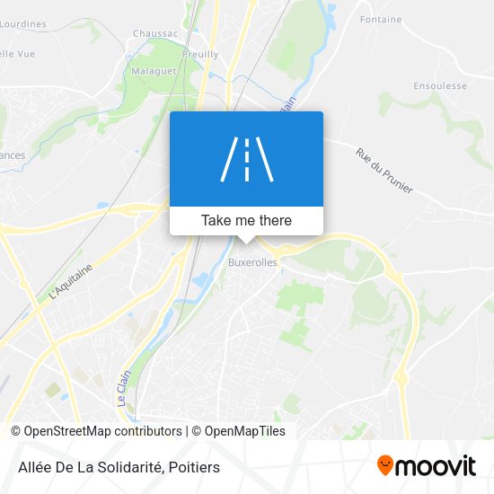 Allée De La Solidarité map
