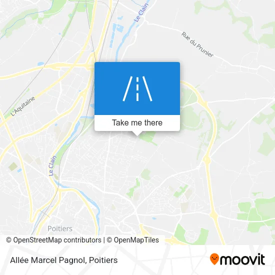 Allée Marcel Pagnol map